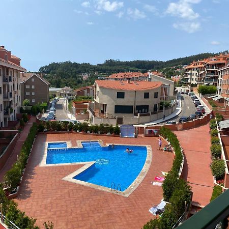Apartmán Apartamento Con Vistas Al Mar, Piscina Y Parking Sanxenxo Exteriér fotografie